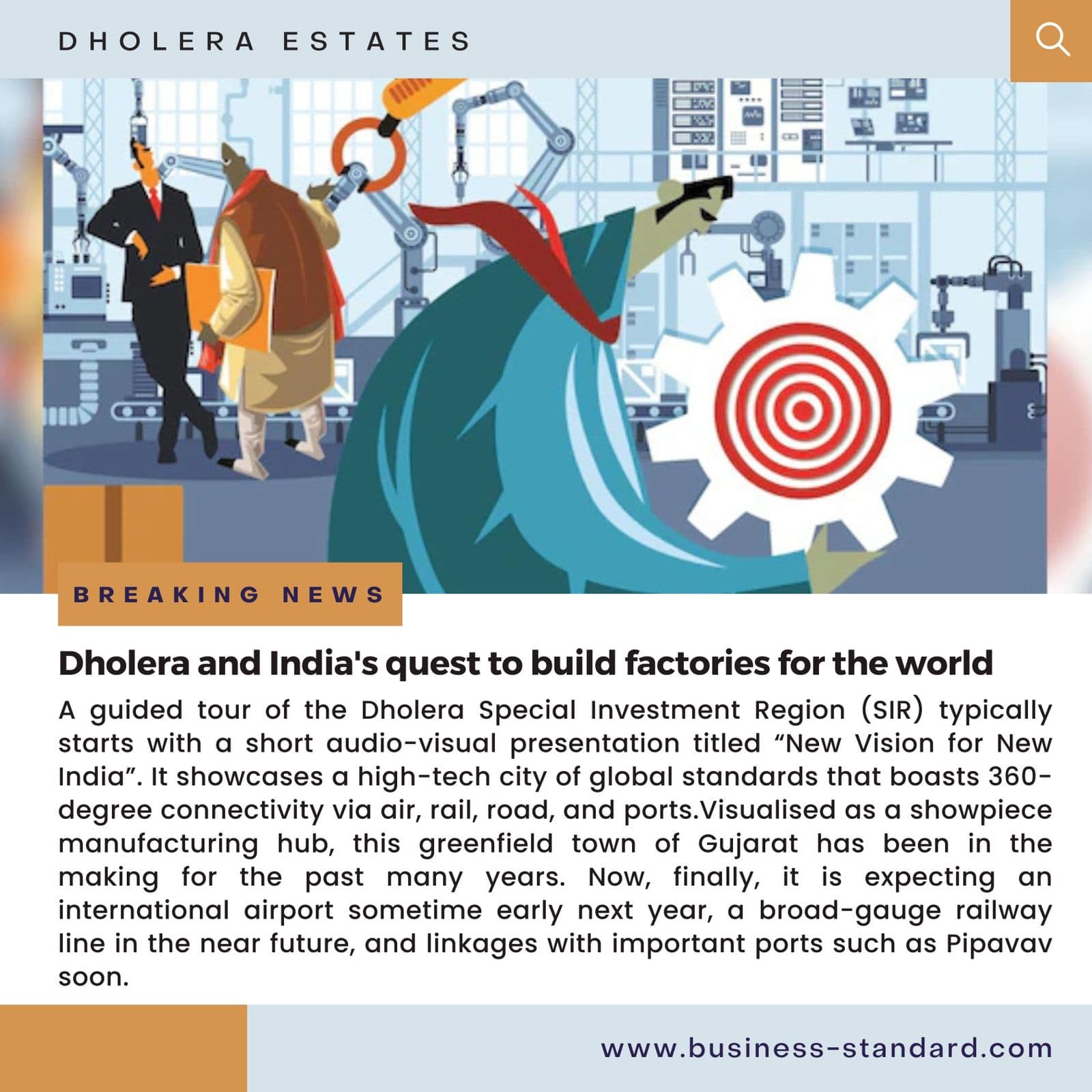 Dholera and India's quest to build factories for the world